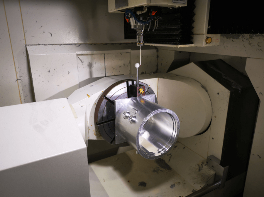 5-axis linkage machine debugging