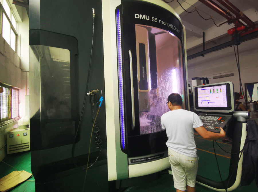 dema five-axis precision machine